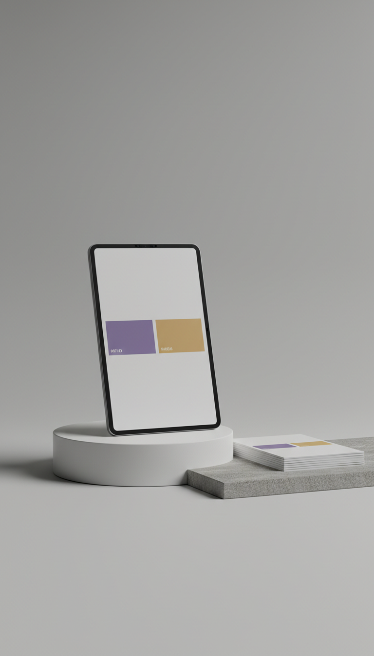 Responsive Interactive Homepage Tablet Display