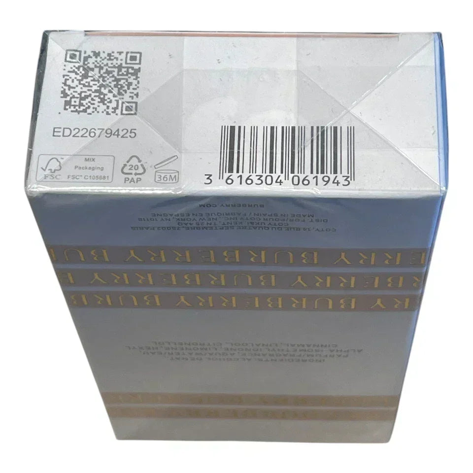 Burberry Her Elixir Intense Eau de Parfum for Women – 3.3 oz New Sealed